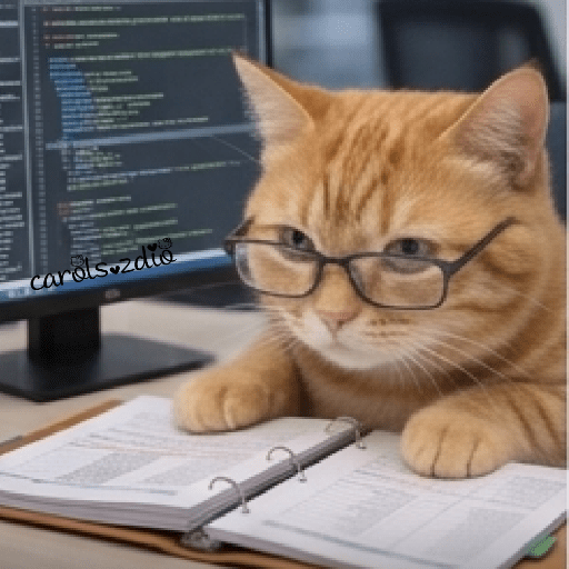 Gatos trabajando 🖥️⌨️🐈😾 2