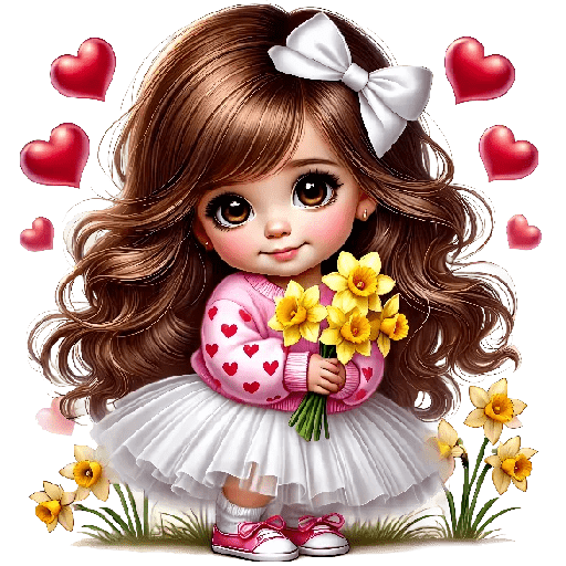❤️🎀 Niñas San Valentín 🎀❤️