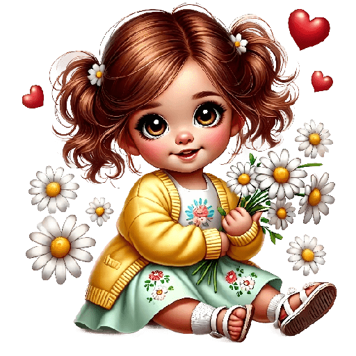 ❤️🎀 Niñas San Valentín 🎀❤️