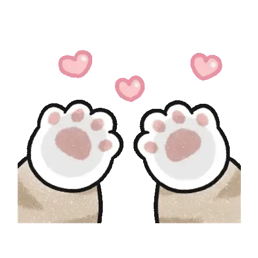 Gatos patitas animadas 🐾🐈🐈‍⬛😻 10