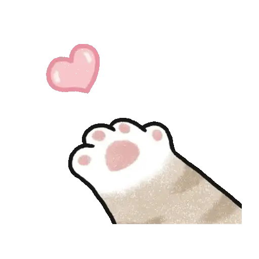 Gatos patitas animadas 🐾🐈🐈‍⬛😻 12