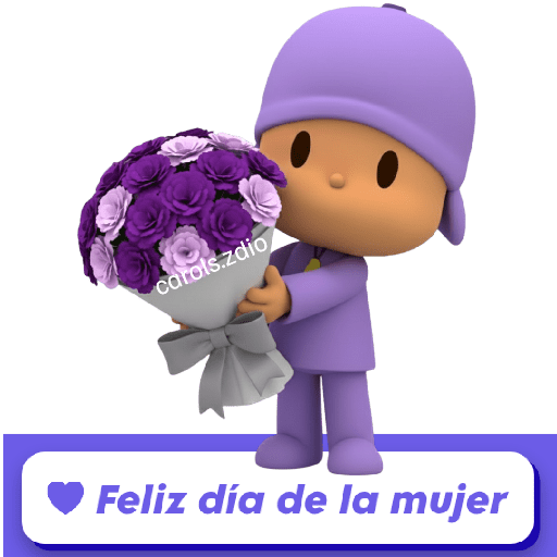 💜🪻Pocoyó Día de la Mujer 8M🪻 6
