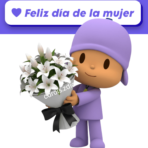 💜🪻Pocoyó Día de la Mujer 8M🪻 14