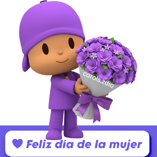 💜🪻Pocoyó Día de la Mujer 8M🪻 13