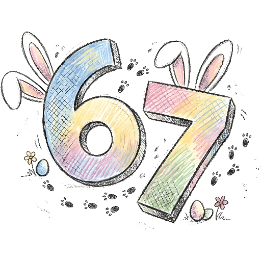 🥕 Six Seven 67 Easter 🐰