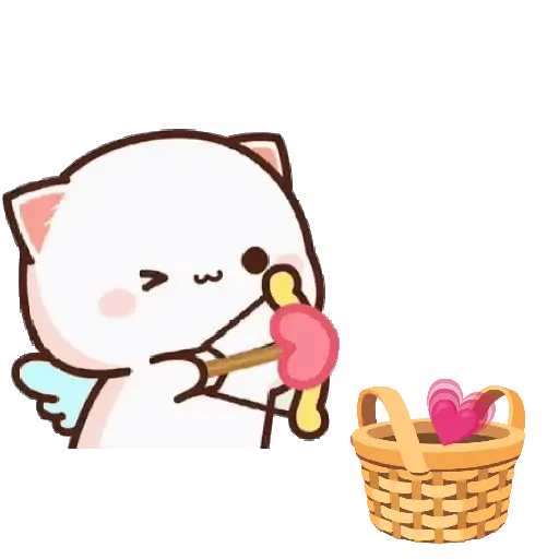 Mochi Peach y Goma Cat 🤍💕🩶 13