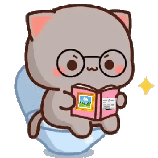 Mochi Peach y Goma Cat 🤍💕🩶 6