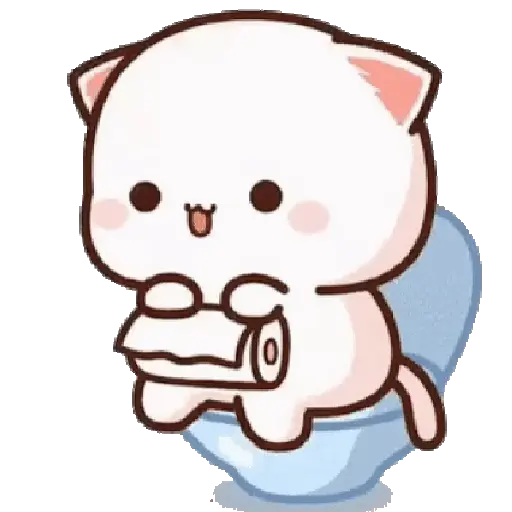 Mochi Peach y Goma Cat 🤍💕🩶 7