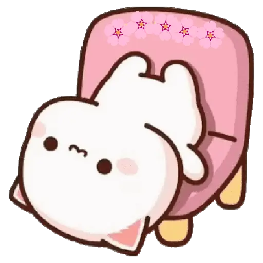 Mochi Peach y Goma Cat 🤍💕🩶 8