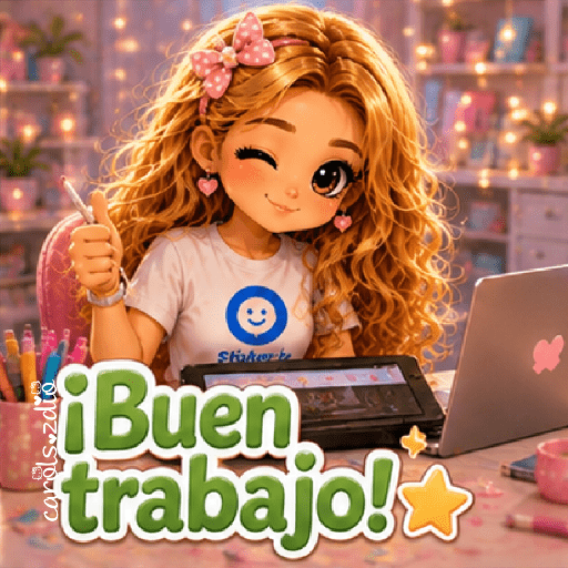 Niña Kawaii 💖✨Frases/texto 17