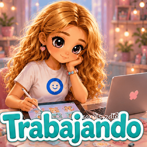 Niña Kawaii 💖✨Frases/texto 9