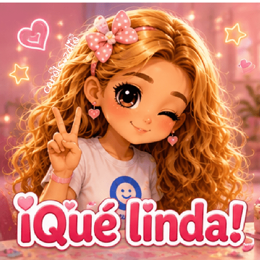 Niña Kawaii 💖✨Frases/texto 10