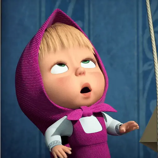 🧺 Masha animada 🧸💜
