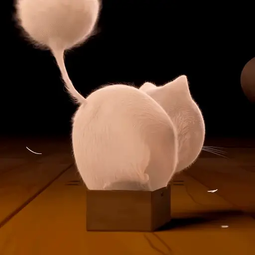 GATO BLANCO ฅ⁠^⁠•⁠ﻌ⁠•⁠^⁠ฅ 🧶 3
