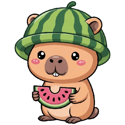 🍉🦫 Mix Capi Capibara 2 5