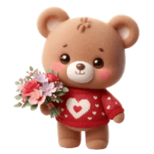 🧸❤️🌹Osito San Valentín 🧸❤️🌹 3