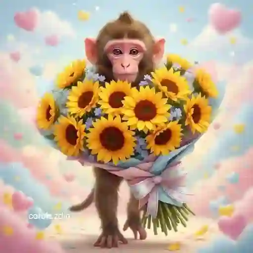 💐🐒 Monos Flores para tí 💐🐒 17