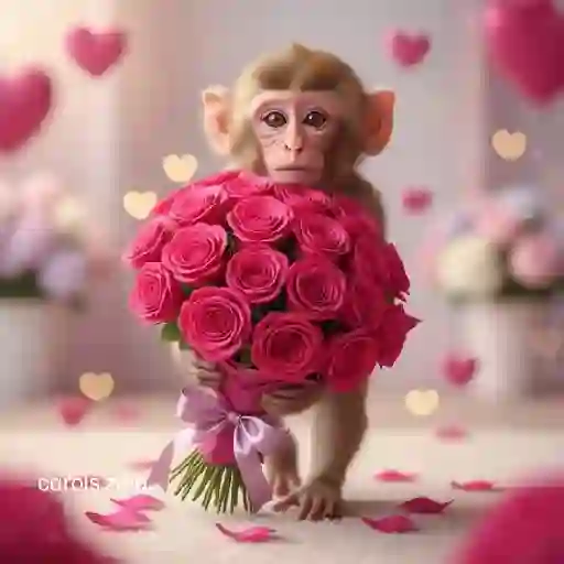 💐🐒 Monos Flores para tí 💐🐒 8
