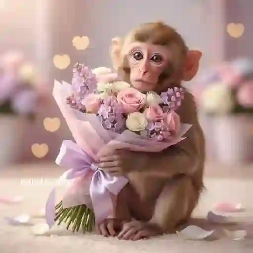 💐🐒 Monos Flores para tí 💐🐒 4