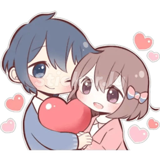 Cute anime couple (Girl) 27