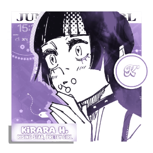     ⃝🕸️  ﹫  KIRARA H. #Ju¡k0  𓈀 4