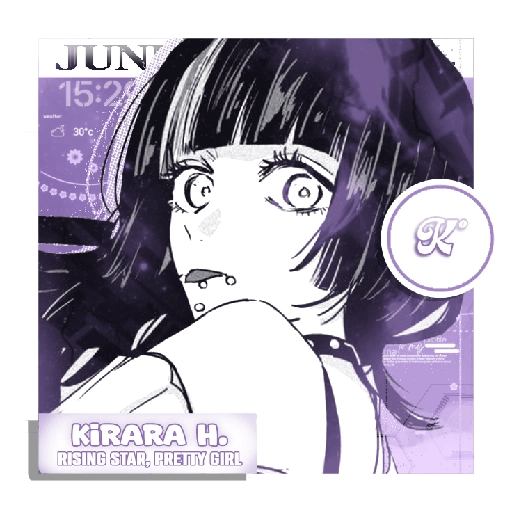     ⃝🕸️  ﹫  KIRARA H. #Ju¡k0  𓈀 5