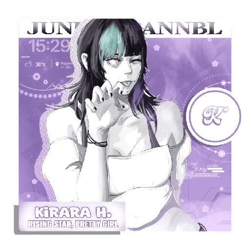     ⃝🕸️  ﹫  KIRARA H. #Ju¡k0  𓈀 9
