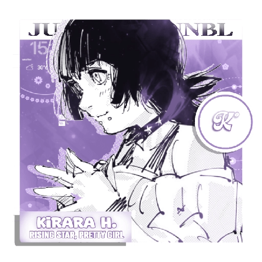     ⃝🕸️  ﹫  KIRARA H. #Ju¡k0  𓈀 16