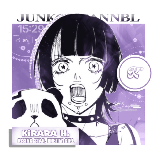     ⃝🕸️  ﹫  KIRARA H. #Ju¡k0  𓈀 25