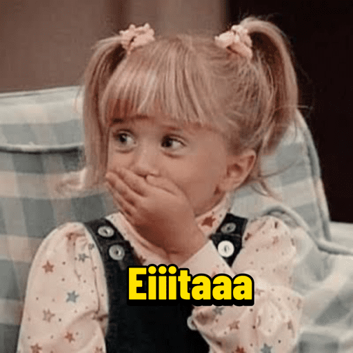 Reações Michelle Tanner 8