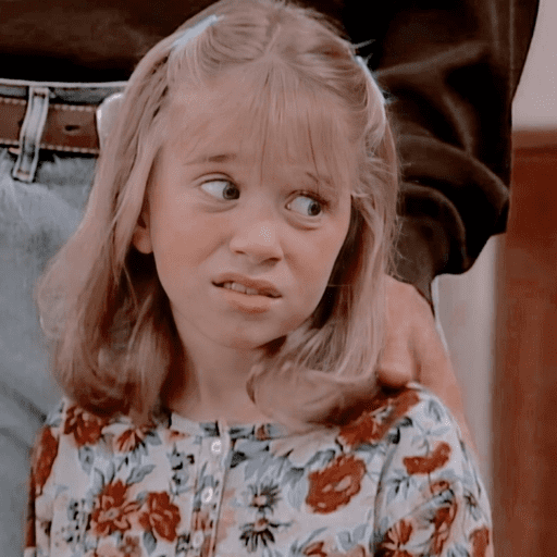 Reações Michelle Tanner 12