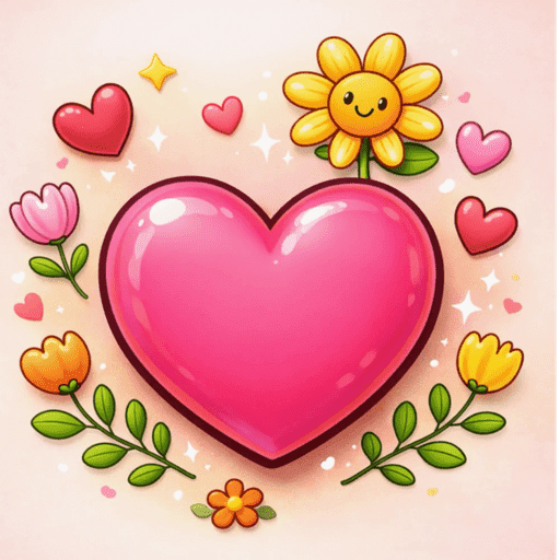 Coração love 5
