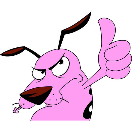 Coragem cachorro  4