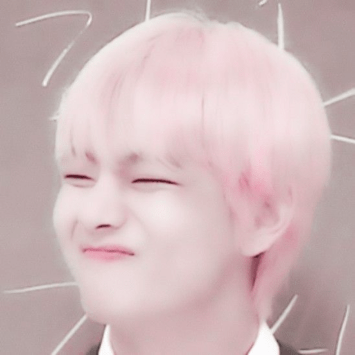 🍥Kimtaehyung-soft pink icons🎀 15