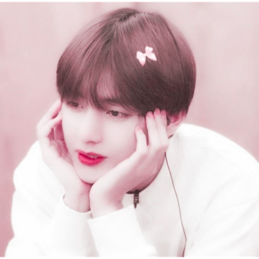 🍥Kimtaehyung-soft pink icons🎀 2