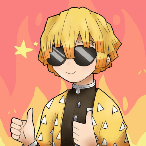 Zenitsu emotes 3