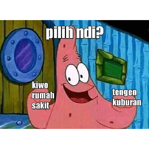 Patrick Spongebob Meme