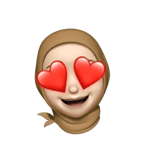 Memojis Moccahijab by iOS MOOD 2