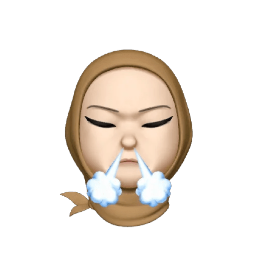 Memojis Moccahijab by iOS MOOD 18