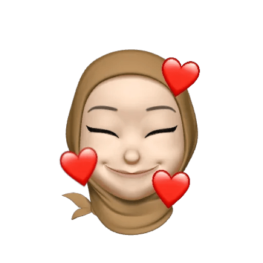 Memojis Moccahijab by iOS MOOD 17