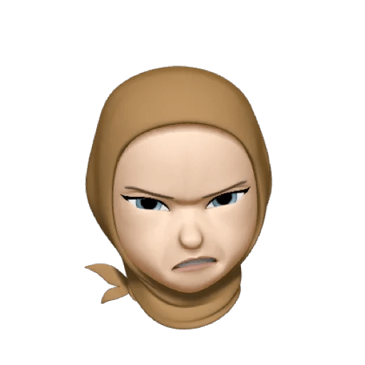 Memojis Moccahijab by iOS MOOD 12