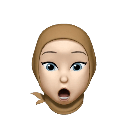 Memojis Moccahijab by iOS MOOD 11