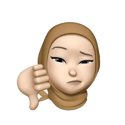 Memojis Moccahijab by iOS MOOD 21