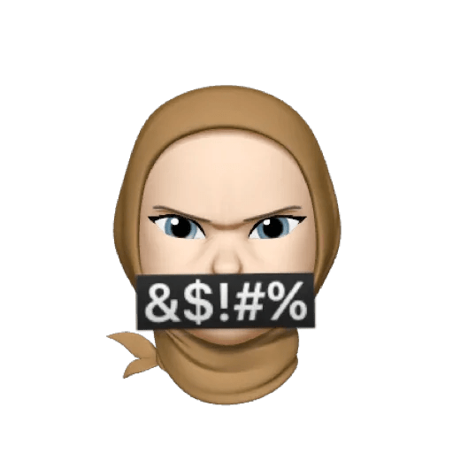 Memojis Moccahijab by iOS MOOD 9