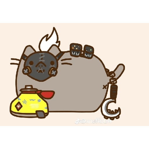 Overwatch cats cute 12