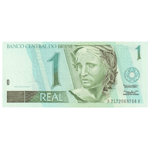 Moeda Real (Brasil) 1