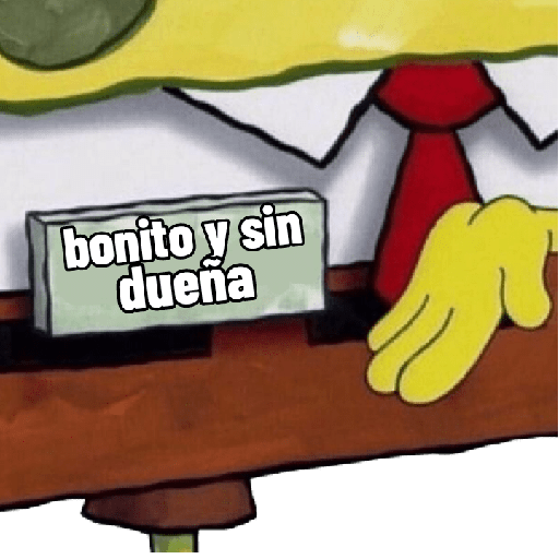 Gafete Bob esponja 13