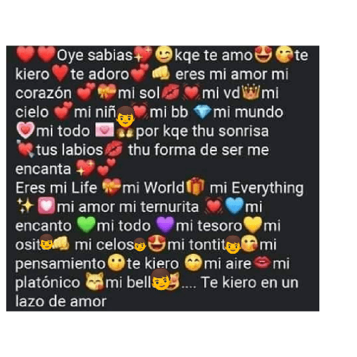 Se que eres el amor de mi vida 18