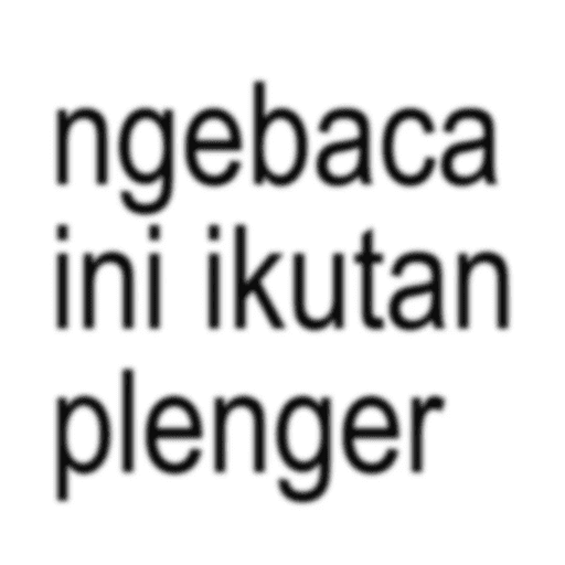 KATA KATA PLENGER