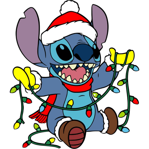 Merry Christmas Stitch 12